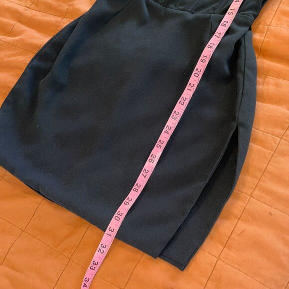 Ladies Oh Polly Corset Dress Size 8 Black Boned Going Out Mini Dress 2 - Picture 7 of 8